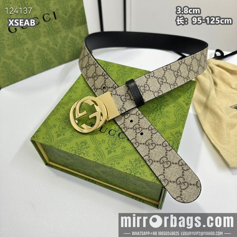 Replica Gucci belt 38mmX95-125cm 8L09