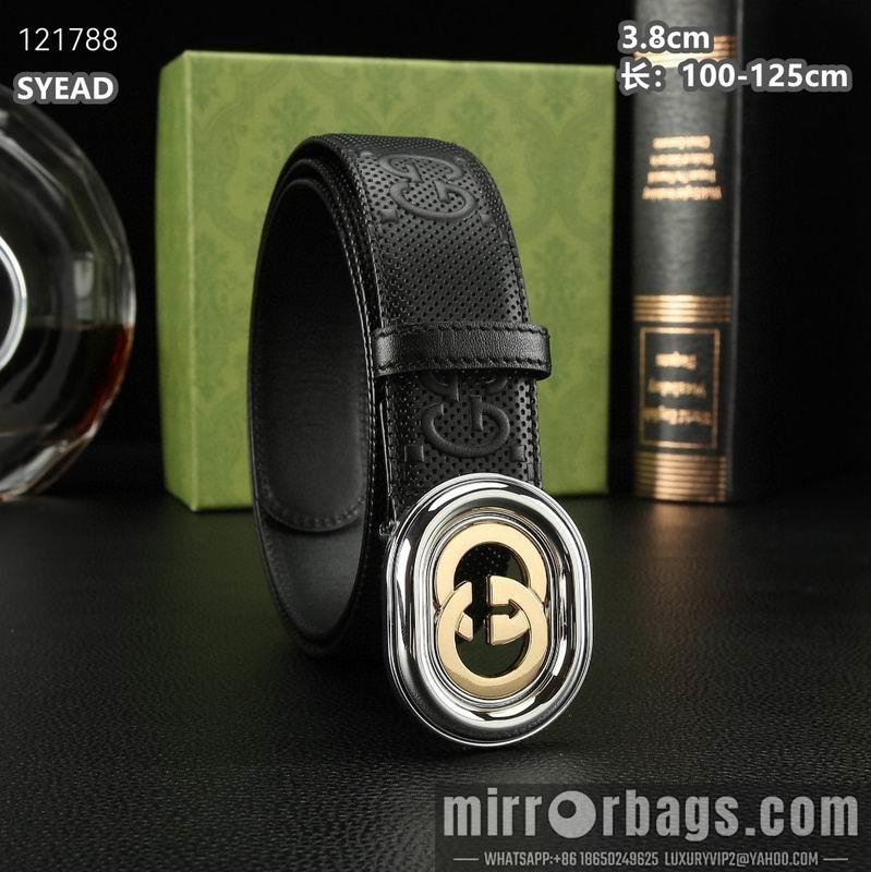 Replica Gucci belt 38mmX100-125cm 8L36