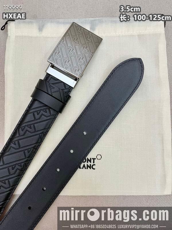 Replica Montblanc belt 35mmX100-125cm 8L072003
