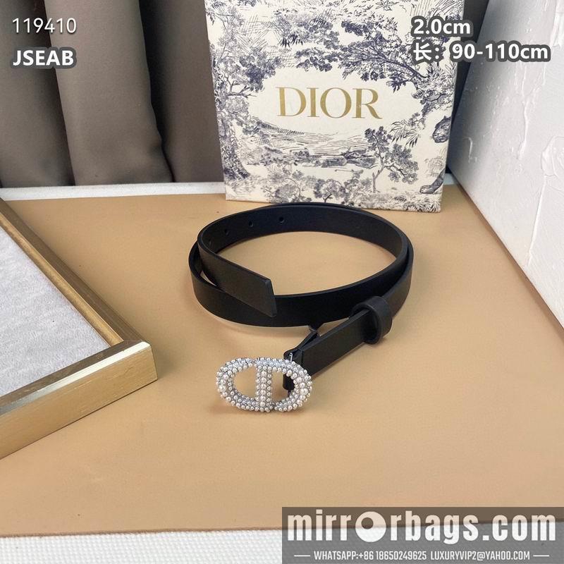 Replica Dior belt 20mmX90-115cm 8L040801