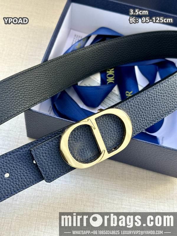 Replica Dior belt 35mmX95-125cm 8L41
