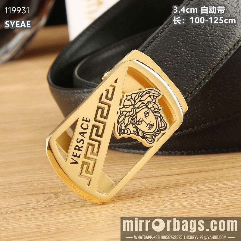 Replica Versace belt 自动带 34mmX100-125cm 8L072001