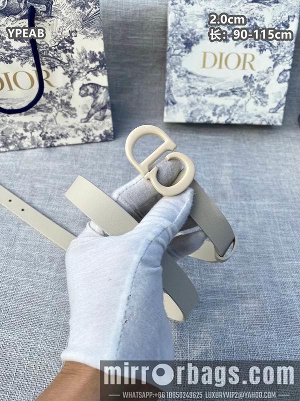 Replica Dior belt 20mmX90-115cm 8L23