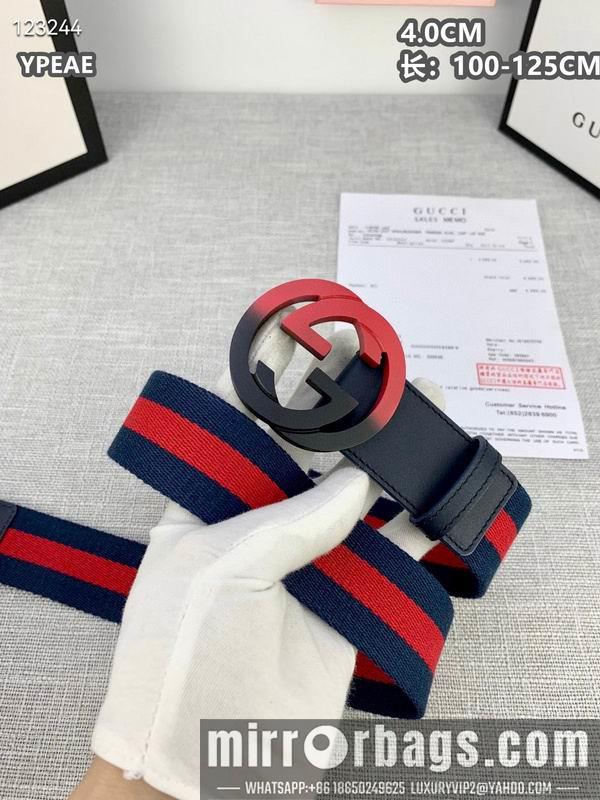 Replica Gucci belt 40mmX100-125cm 8L135