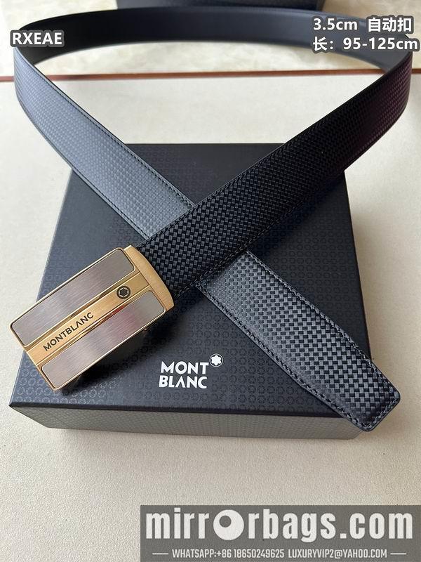Replica Montlanc belt 35mmX100-125cm 8L80