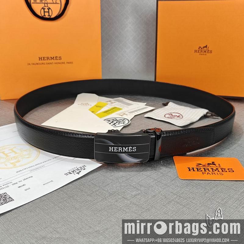 Replica Hermes belt 35mmX90-125cm lb02