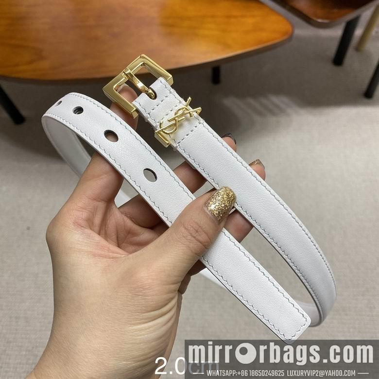 Replica YSL Belt 20mmX95-110cm 7D01
