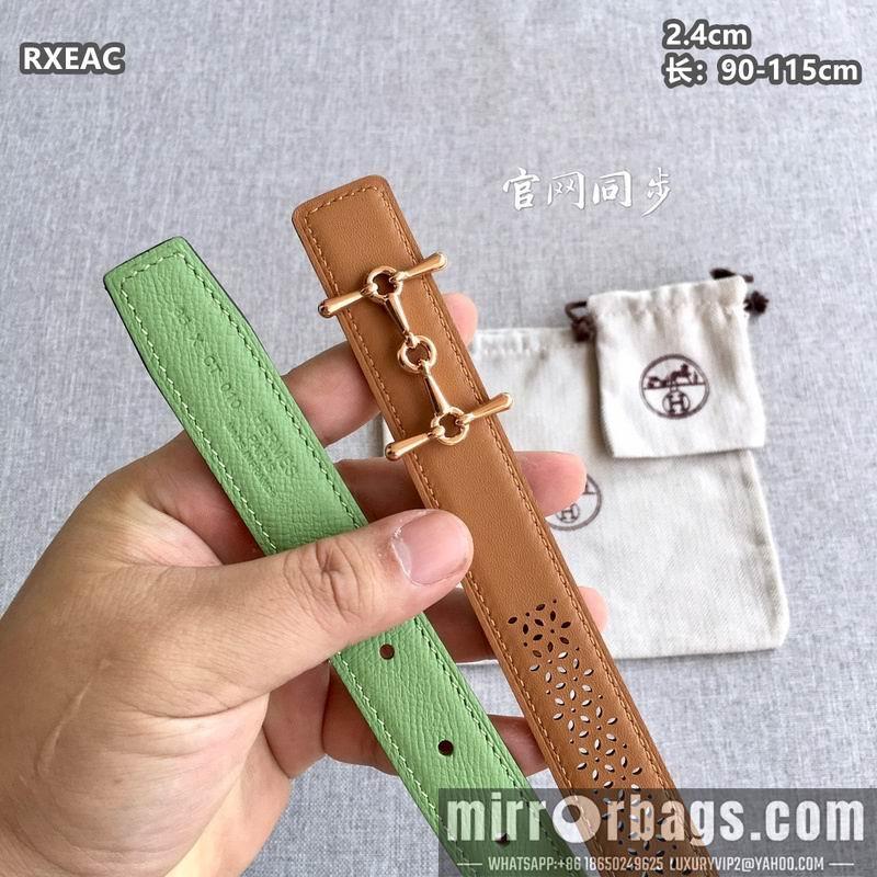 Replica Hermes belt 24mmX90-115cm 8L07