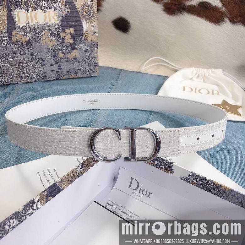 Replica Dior Belt 30mmX95-110cm 7d08