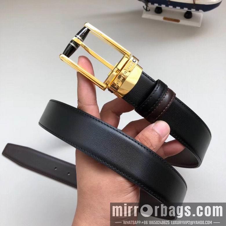Replica Montblanc Belt 34mmX95-125CM 7D23