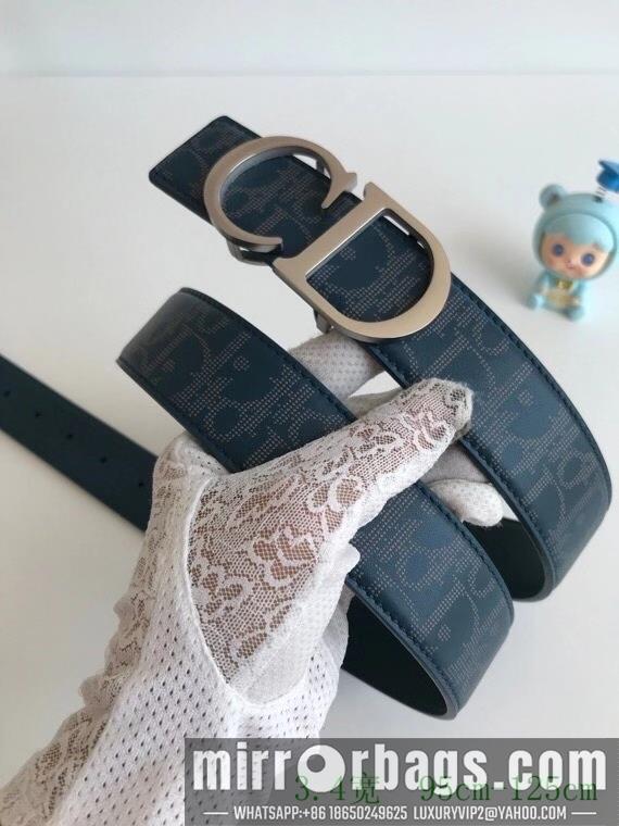 Replica Dior Belt 34mmX95-125cm 7D02