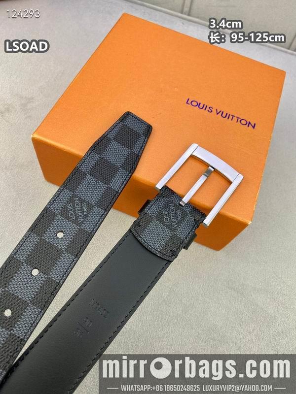 Replica LV belt 34mmX95-125cm 8L25
