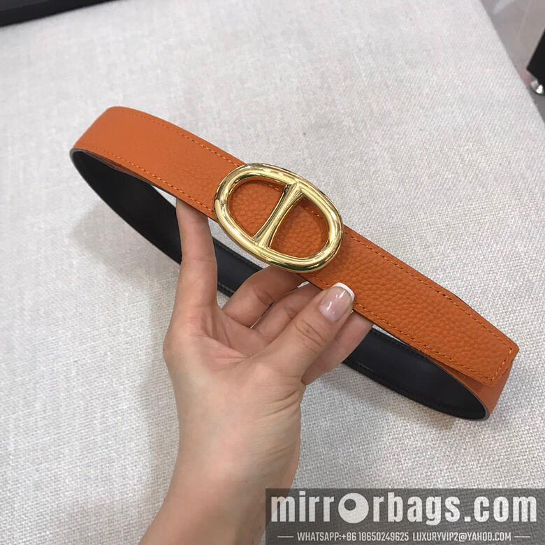 Replica Hermes Belt 32mmX95-125cm 7D03