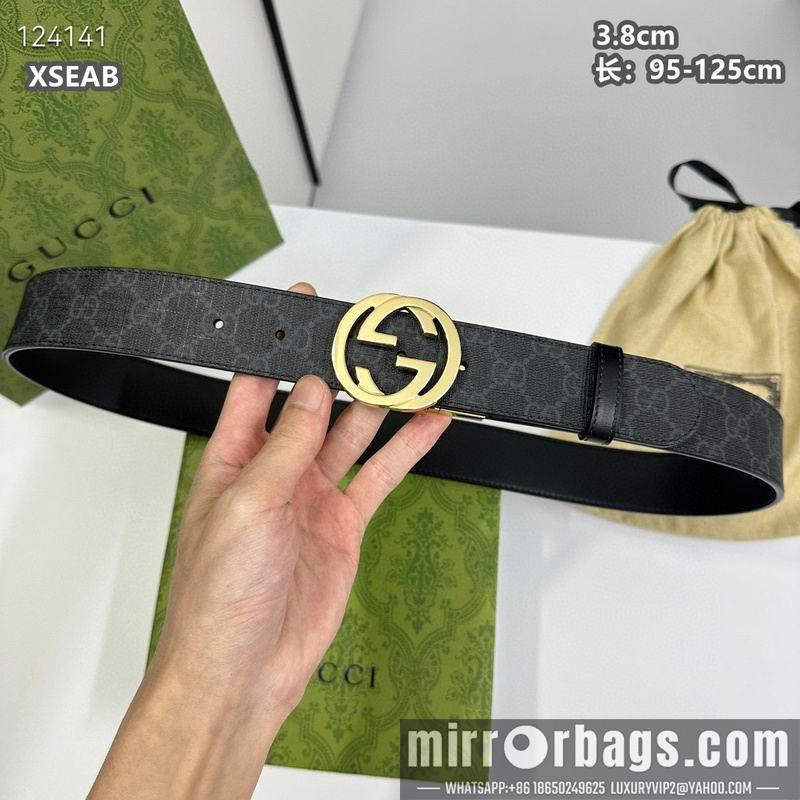 Replica Gucci belt 38mmX95-125cm 8L09