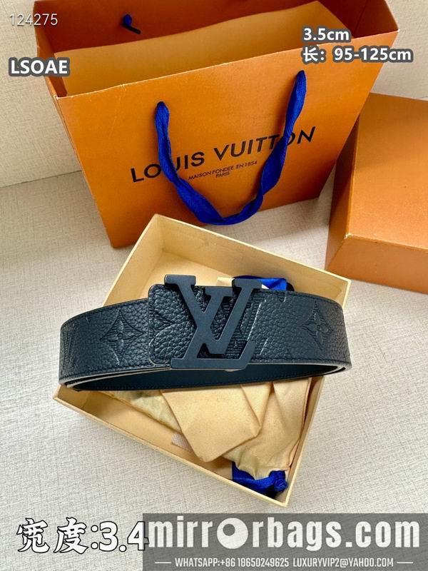 Replica LV belt 35mmX95-125cm 8L08