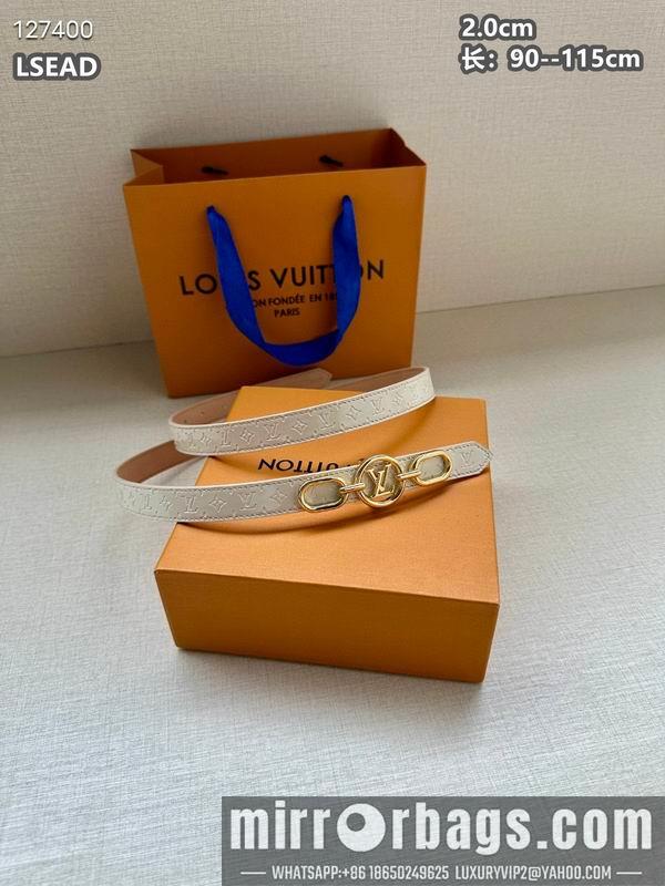 Replica LV belt 20mmX90-115cm 8L10