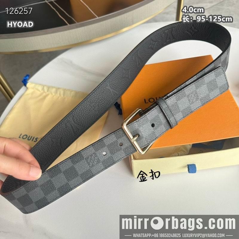 Replica LV belt 40mmX95-125cm 8L07