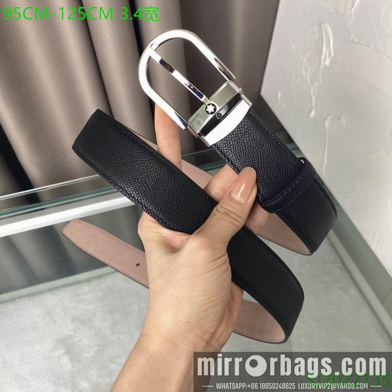 Replica Montblanc Belt 34mmX95-125CM 7D35