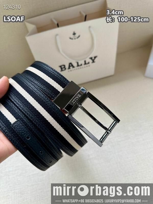 Replica Bally belt 34mmX100-125cm 8L08