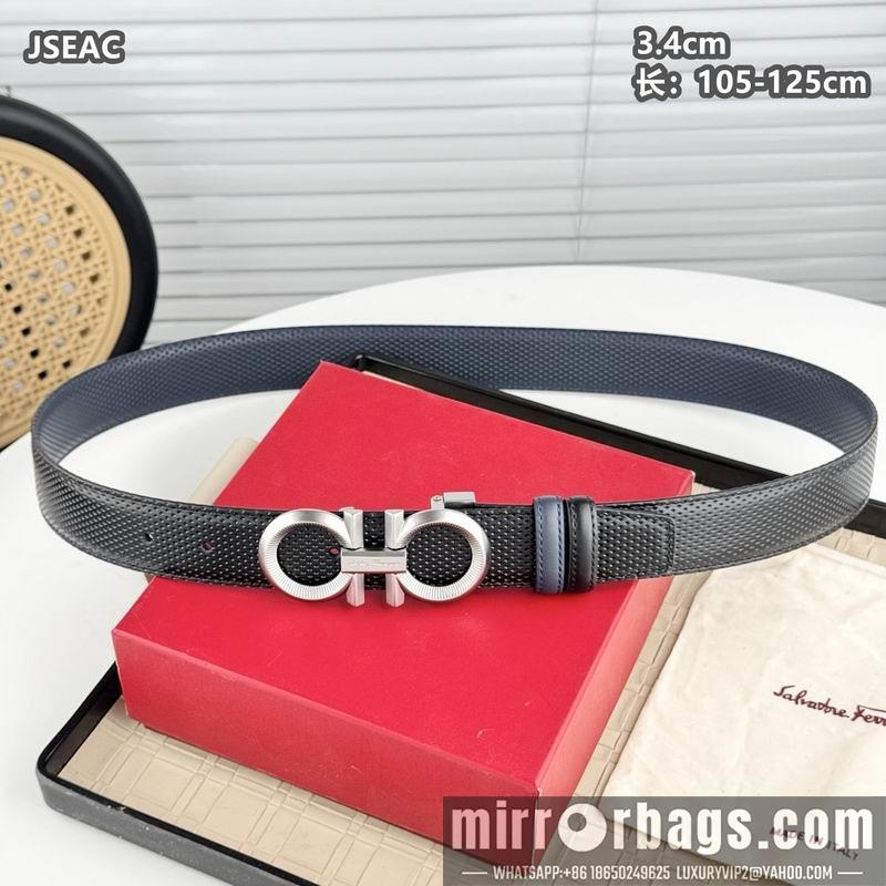 Replica Ferragamo belt 34mmX105-125cm 8L15