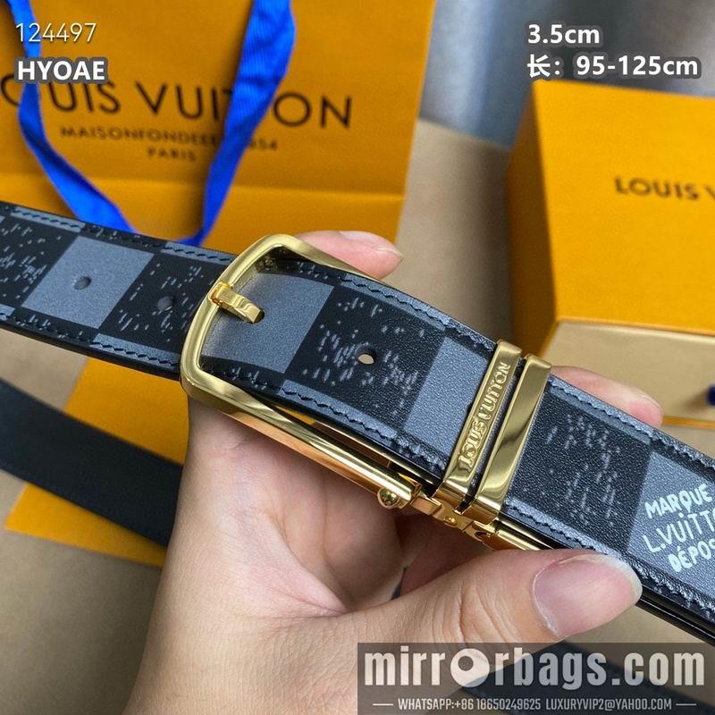 Replica LV belt 35mmX95-125cm 8L28