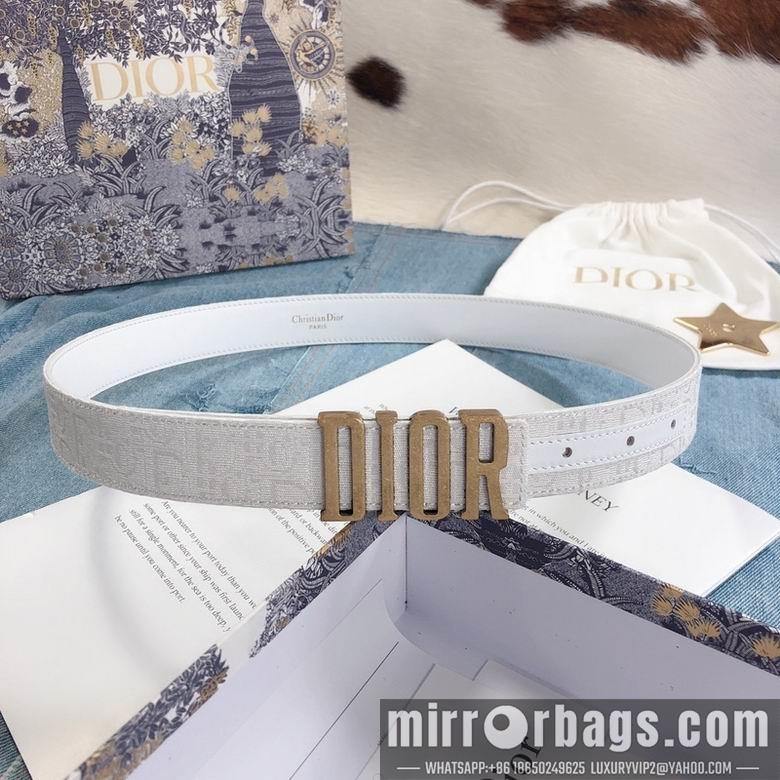 Replica Dior Belt 30mmX95-110cm 7d09