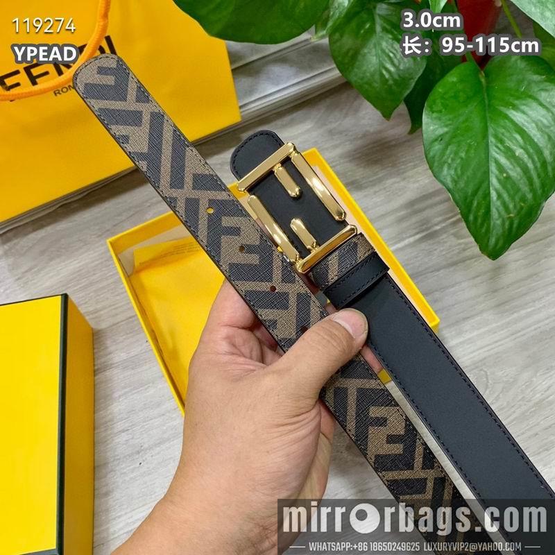 Replica Fendi belt 30mmX95-115cm 8L14