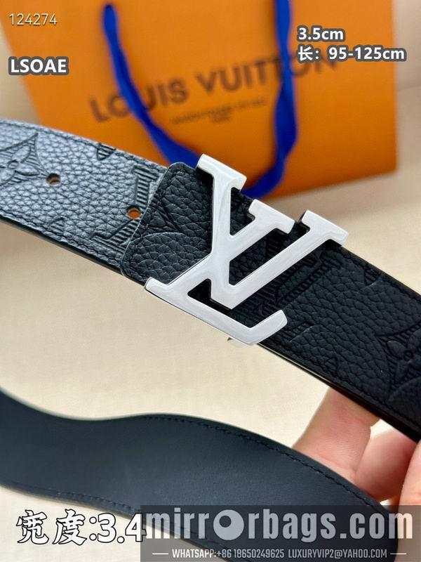 Replica LV belt 35mmX95-125cm 8L08