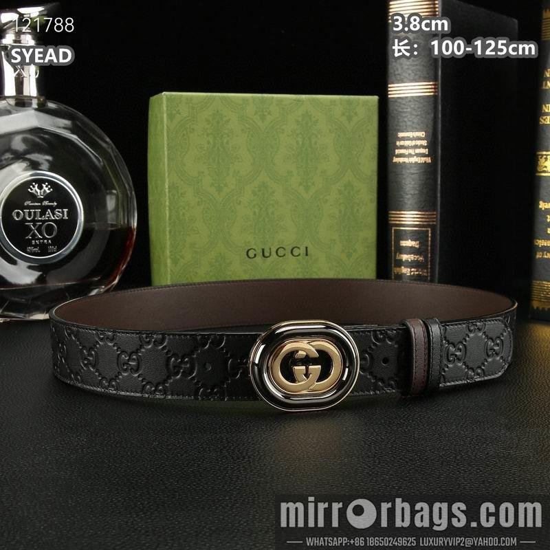 Replica Gucci belt 38mmX100-125cm 8L36