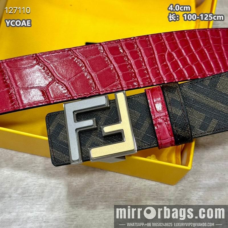 Replica Fendi belt 40mmX100-125cm 8L136