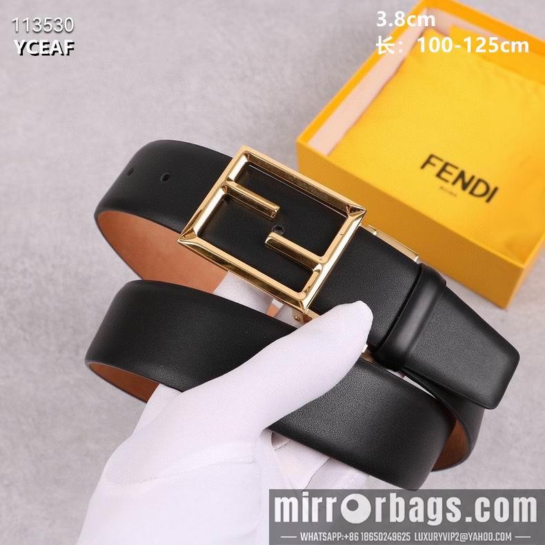 Replica Fendi Belt 38mmX100-125CM 8L22