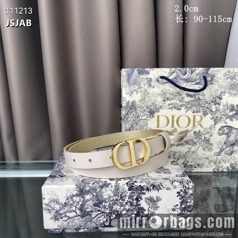 Replica Dior Belt 20mmX90-115cm 8L05