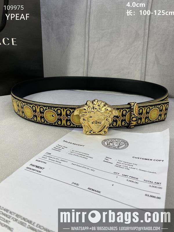 Replica Versace Belt 40mmX100-125cm 8L20