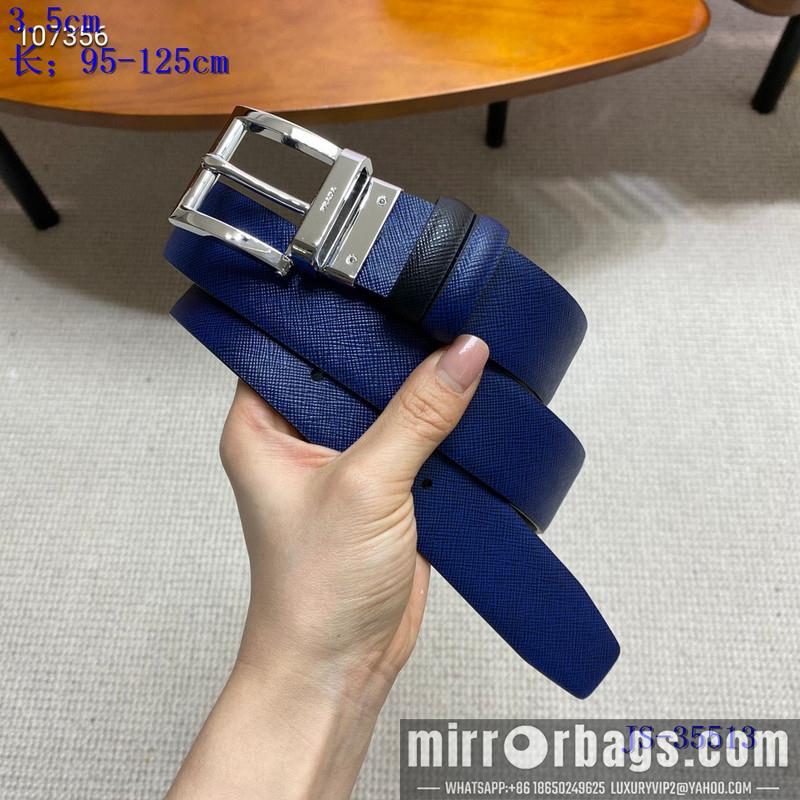 Replica Prada belt 35mmX95-125CM 8L01