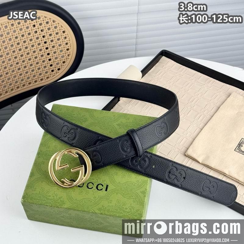 Replica Gucci belt 38mmX100-125cm 8L51