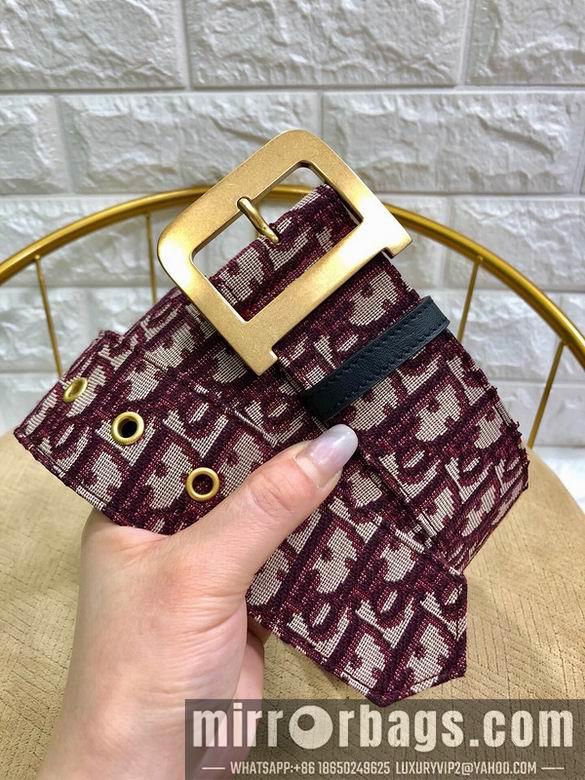 Replica Dior Belt 50mmX95-125cm 7d10