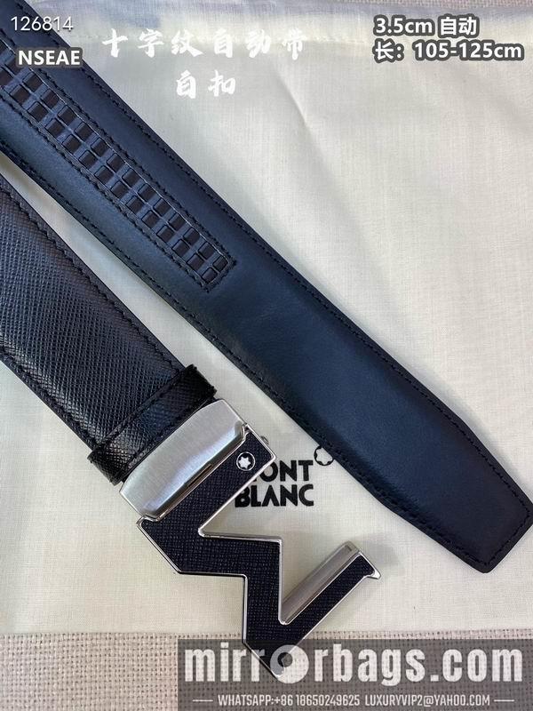 Replica Montlanc belt 35mmX105-125cm 8L61