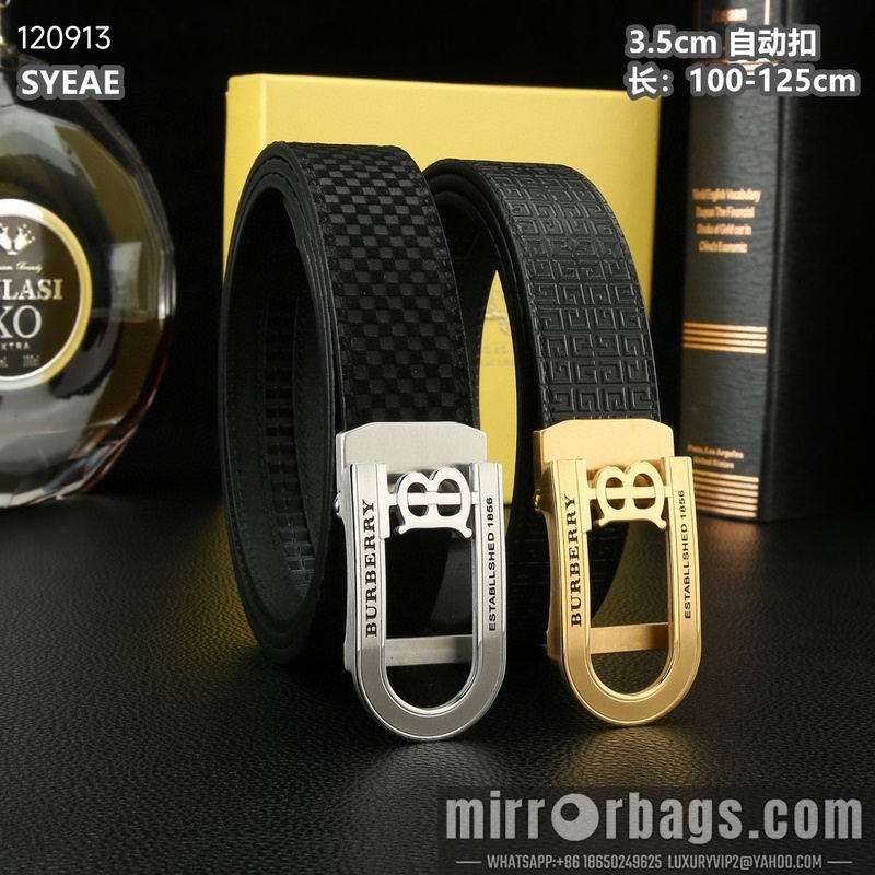 Replica Burberry belt 35mmX100-125cm 8L89