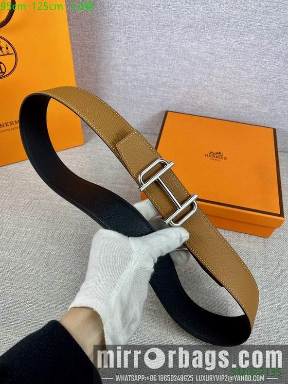 Replica Hermes Belt 38mmX95-125cm 7D118