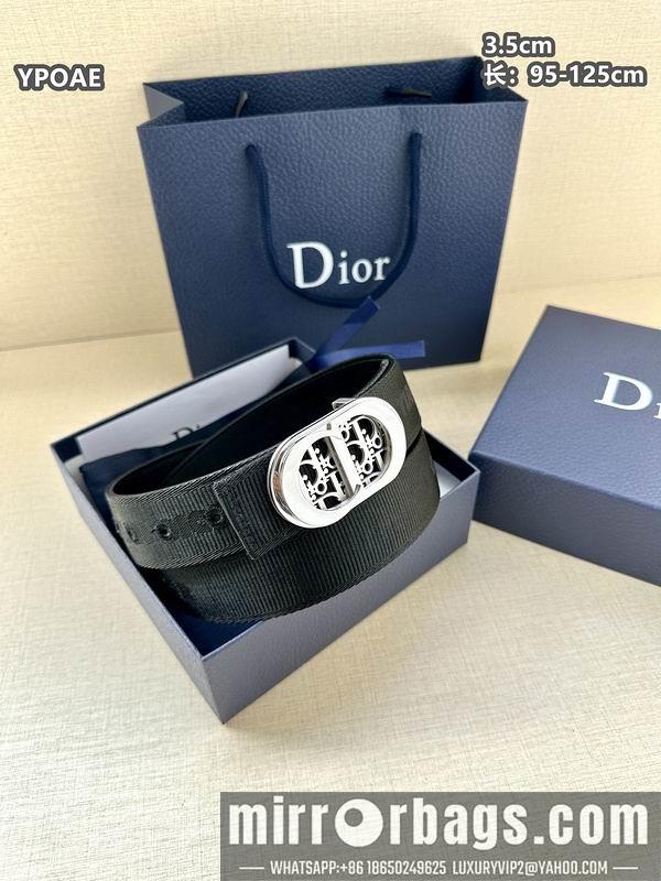 Replica Dior belt 35mmX95-125cm 8L42