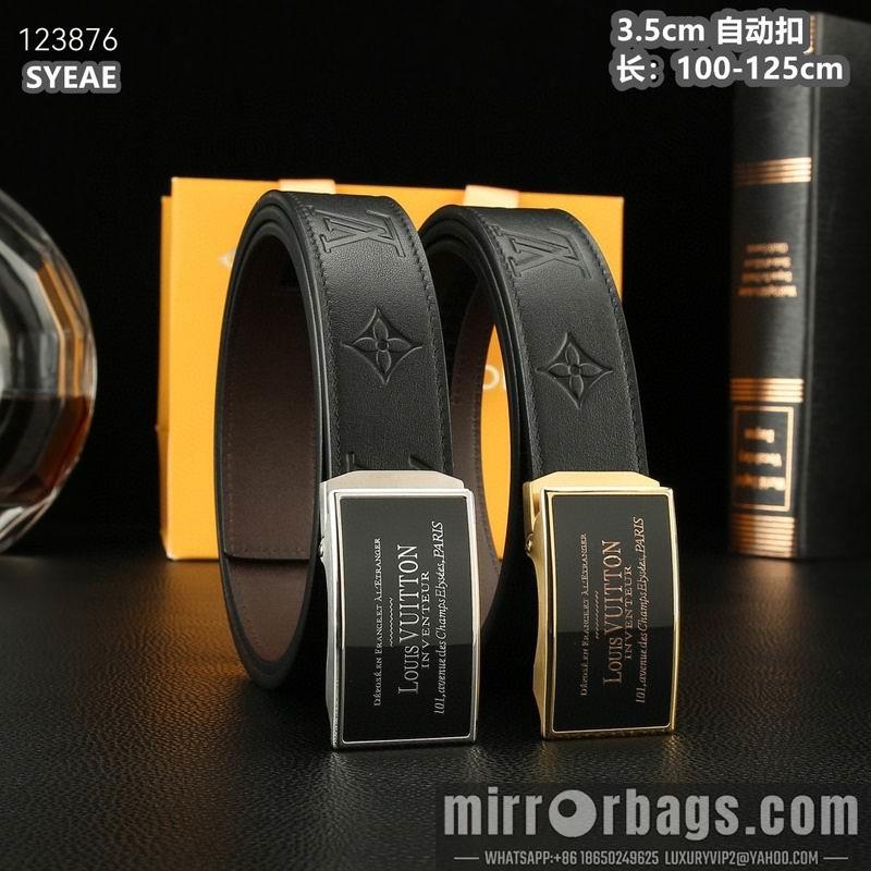 Replica LV belt 35mmX100-125cm 8L48