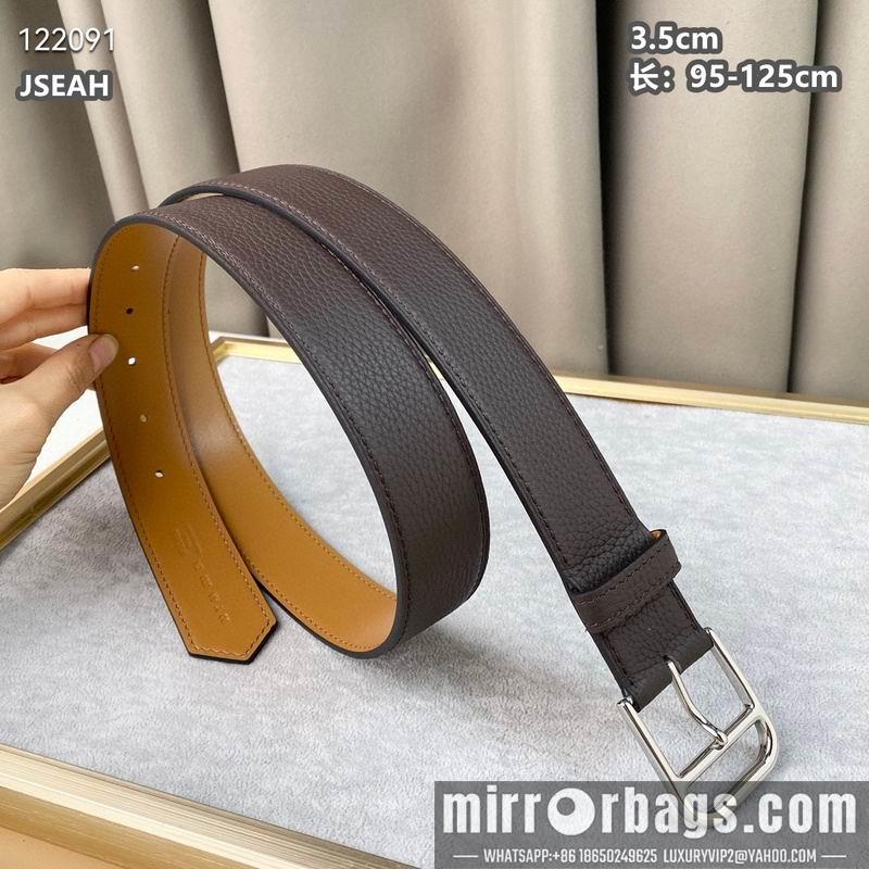 Replica Hermes belt 35mmX95-125cm 8L09