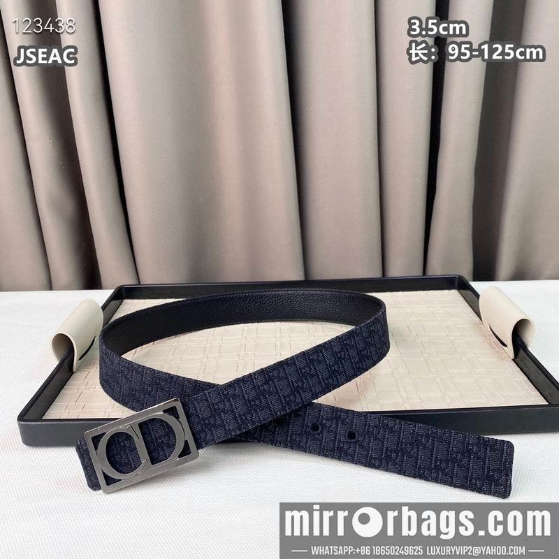 Replica Dior belt 35mmX95-125cm 8L25