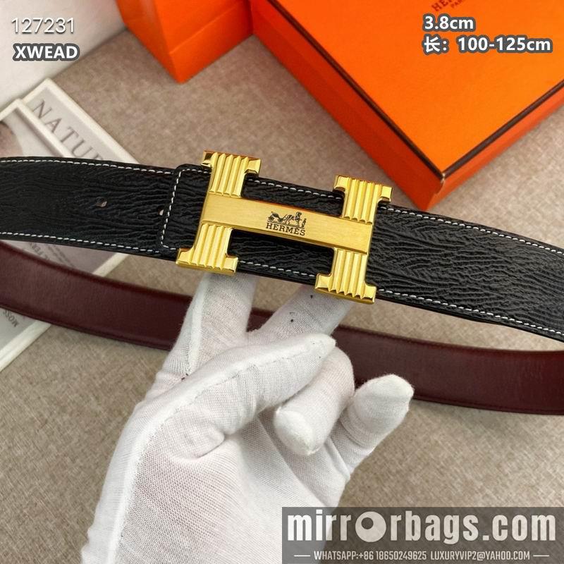 Replica Hermes belt 38mmX100-125cm 8L54