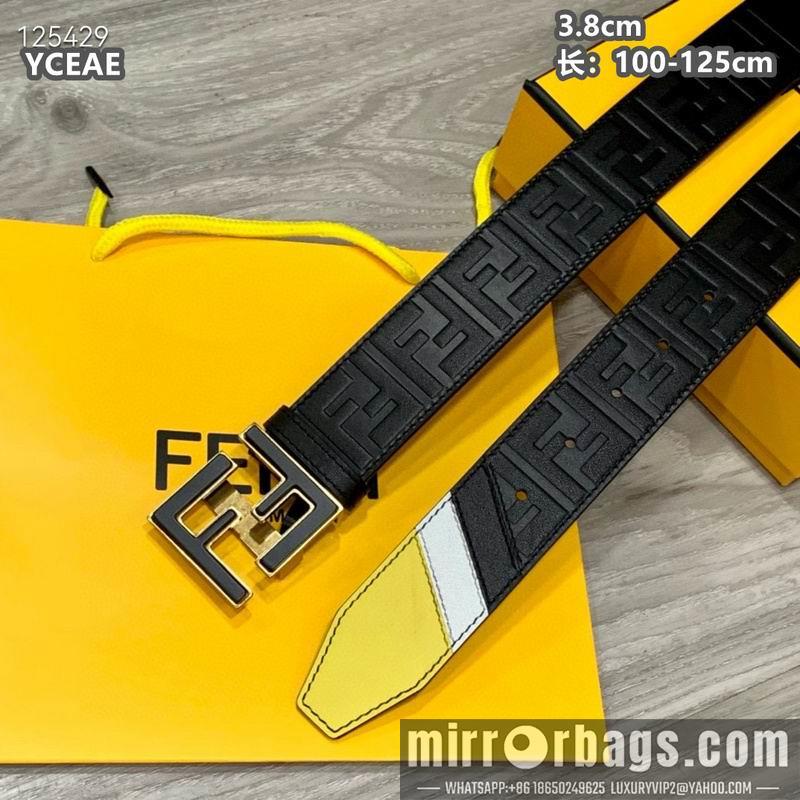 Replica Fendi belt 38mmX100-125cm  8L16