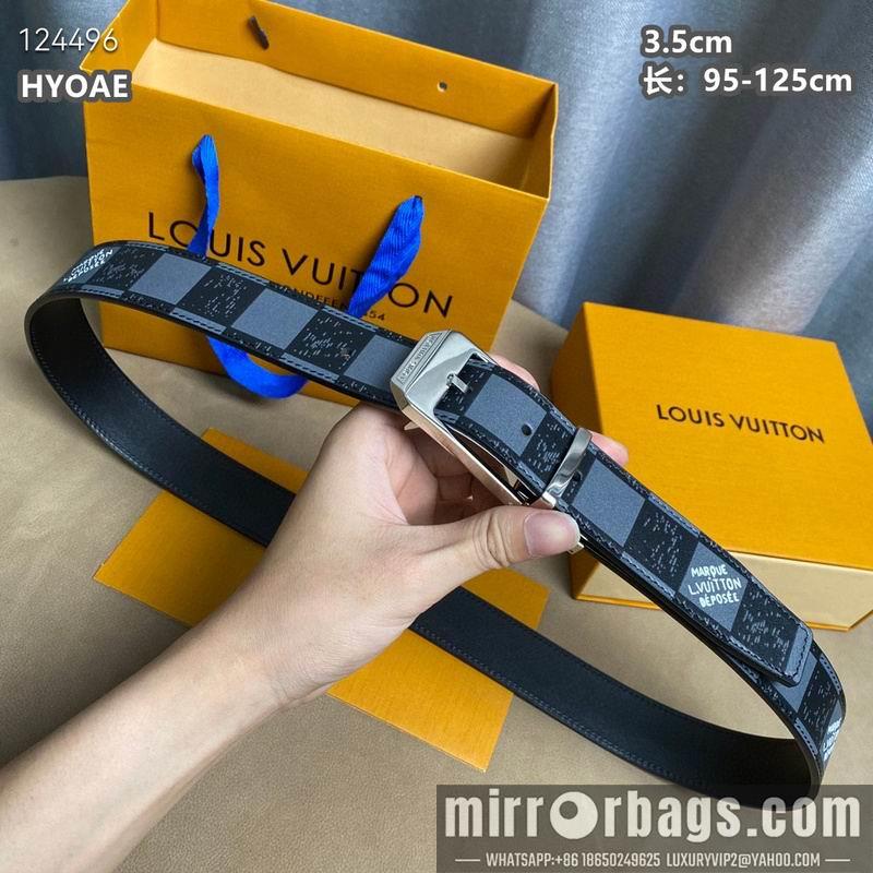Replica LV belt 35mmX95-125cm 8L29