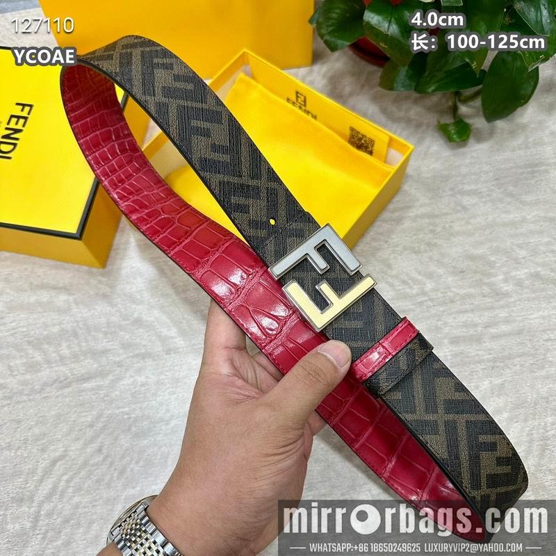 Replica Fendi belt 40mmX100-125cm 8L136