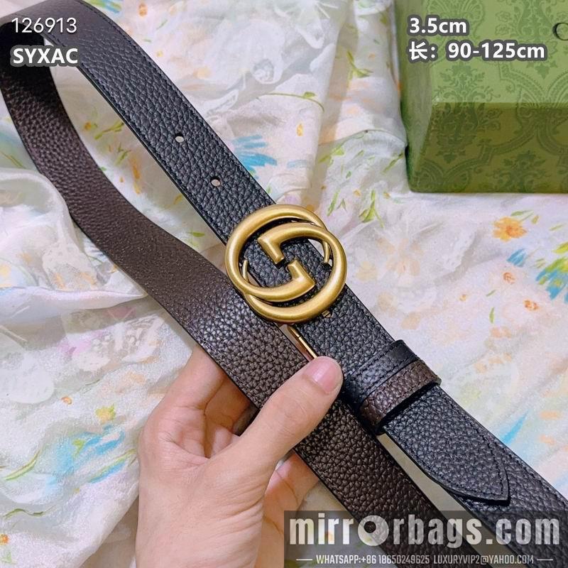 Replica Gucci belt 35mmX90-125cm 8L72