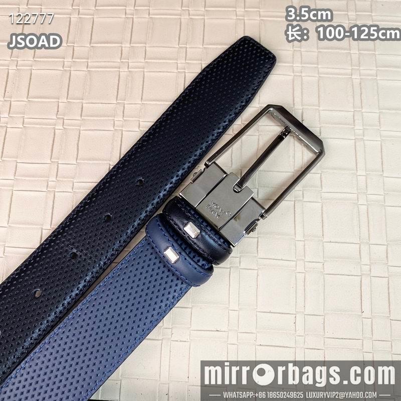 Replica Montblanc belt 35mmX100-125cm 8L26