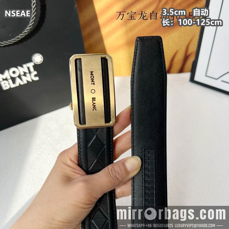 Replica Montlanc belt 35mmX100-125cm 8L70